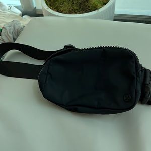 Black Lululemon Belt Bag